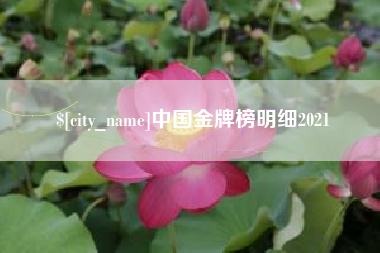 范县中国金牌榜明细2021