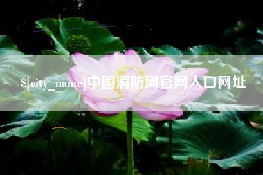 范县中国消防网官网入口网址