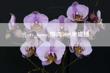范县国内5000米成绩