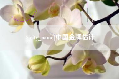 范县中国金牌估计