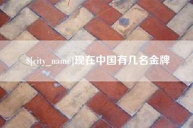 范县现在中国有几名金牌