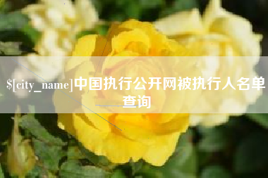 范县中国执行公开网被执行人名单查询