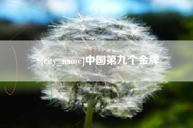 范县中国第九个金牌