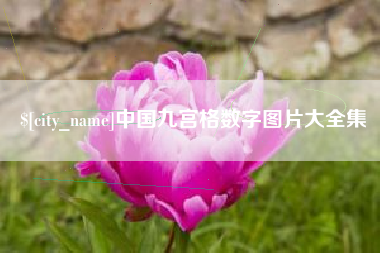 范县中国九宫格数字图片大全集