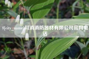 范县川消消防器材有限公司官网电话