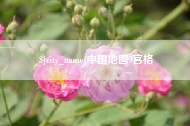 范县中国地图9宫格