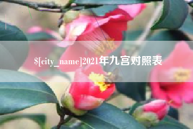 范县2021年九宫对照表
