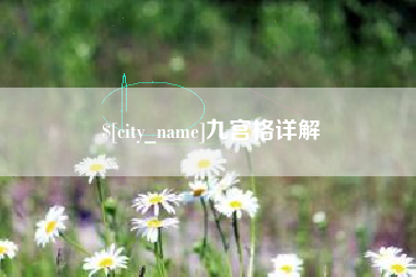 范县九宫格详解