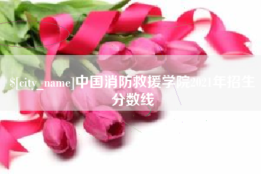 范县中国消防救援学院2021年招生分数线