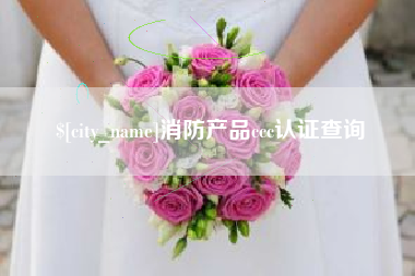 范县消防产品ccc认证查询